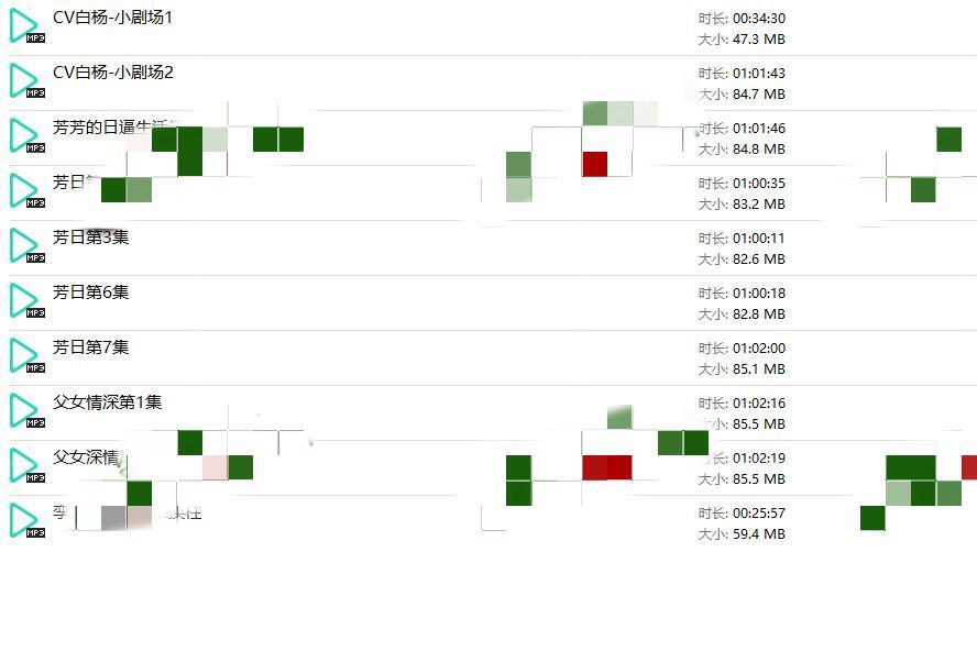cv白杨的定制小剧场，中文音声音频在线收听