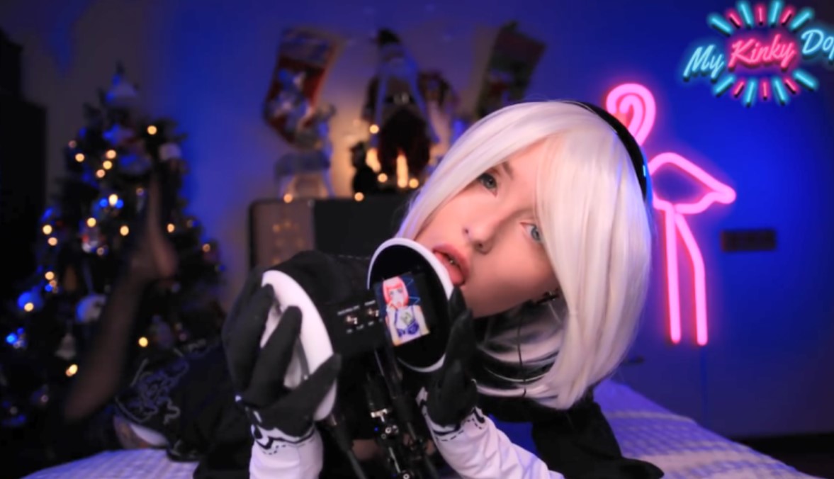 欧美MyKinkyDope助眠asmr敲击触发视频