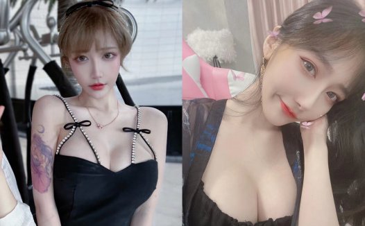 啾小妍金发芭比cos,甜心妍宝之暗夜猫女