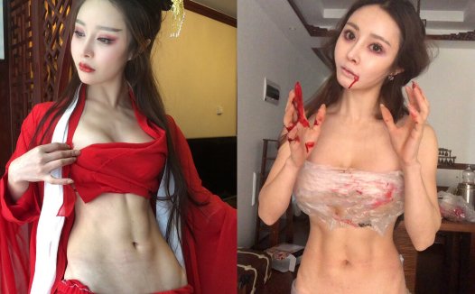 微博健身网红袁合荣ins,早期洗手台视频让人难忘